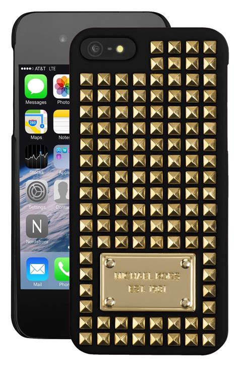 michael kors black and gold iphone 5 case|Michael Kors iPhone 13 case.